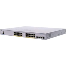 Сетевой коммутатор Cisco CBS350-24FP-4X-EU: Порты только Gigabit Ethernet (10/100/1000)