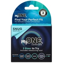 Презервативы MyONE Snug Sampler 3 шт: Тип Для максимальной защиты