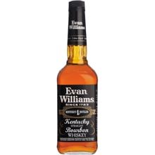 Віскі бурбон Evan Williams Black 0.75 л (AS8000013326022): Об'єм, л 0.75