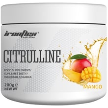 Амінокислота для спорту IronFlex Nutrition Citrulline 200 g / 80 servings / Mango: Тип цитрулін