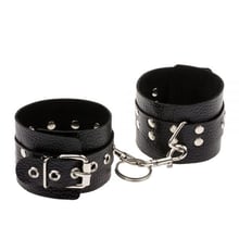 Наручники Leather Rastraints Hand Cuffs, Black: Производитель sLash