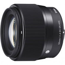 Объектив для фотоаппарата Sigma AF 56mm f/1.4 DC DN (Sony): Тип объектива Фиксированный