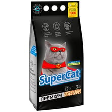 Наповнювач туалетів Super Cat Преміум для котів 3 кг (12 л): Вид деревне