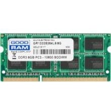 GOODRAM 8 GB SO-DIMM DDR3 1333 MHz (GR1333S364L9/8G): Тип DDR3