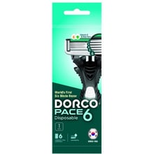 Dorco PACE Одноразовая бритва для мужчин 6 лезвий 1 шт.: Вид Бритвенные станки