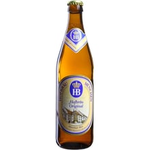 Упаковка пива Hofbrau Original, світле фільтроване, 5.1% 0.5л х 20 пляшок (EUR4005686001095): Об'єм, л 0.5