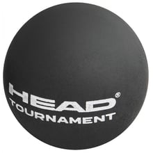 Мяч для сквоша Head Tournament Squash Ball 1 желтая точка (287-326): undefined undefined