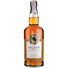 Віскі Macleod's Highland Single Malt Scotch Whisky, 40% 0.7л (MAR5010852003055): Об'єм, л 0.7