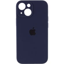 Аксесуар для iPhone Mobile Case Silicone Case Full Camera Protective Midnight Blue для iPhone 15 Plus: Колір синий