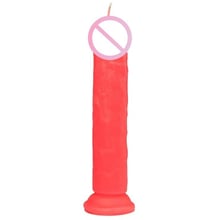 Свічка LOVE FLAME - Dildo Roma Red Fluor, CPS03-RED: Виробник LOVE FLAME