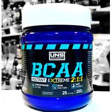 Амінокислота для спорту UNS BCAA 2-1-1 Instant Extreme 250 g /25 servings/ Black Currant: Тип BCAA