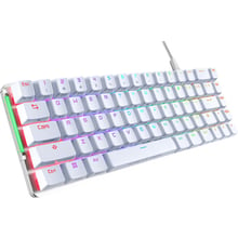 Клавіатура ASUS ROG Falchion Ace NX Red PBT White (90MP0346-BKUA11): Підключення проводное