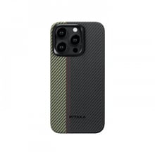 Чохол для iPhone Pitaka MagEZ Case 4 Fusion Weaving Overture (FO1501P) для iPhone 15 Pro: Колір серый