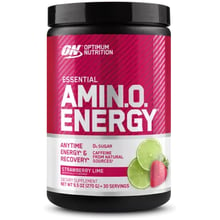 Аминокислота для спорта Optimum Nutrition Essential Amino Energy 270 g /30 servings/ Strawberry Lime: Тип Комплексные