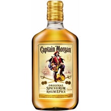 Алкогольний напій на основі Карибського рому Captain Morgan «Spiced Gold» 0.2 л (BDA1RM-RCM020-002): Об'єм, л 0.2