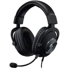 Наушники Logitech G PRO X Gaming Headset BLACK USB (981-000818): Тип конструкции полноразмерные