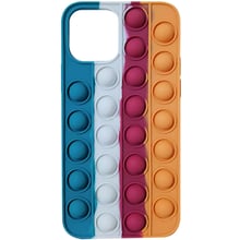 Аксесуар для iPhone Mobile Case Pop-It Antistress Cosmos Blue / Orange for iPhone 12 / iPhone 12 Pro: Колір різнокольоровий