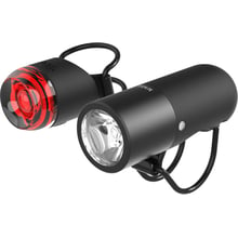 Комплект фари + задня мигалка Plugger Front Twinpack 350/10 Lumens(with Plug Rear): Виробник Knog