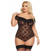 Боди SoftLine Kamila Вlack, 2XL: Для кого Для женщин