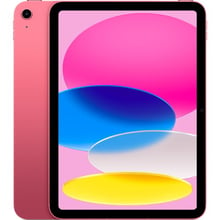 Планшет Apple iPad 10 10.9" 2022 Wi-Fi 64GB Pink (MPQ33) UA: Екран 10.9" Liquid Retina (2360x1640 точек) Multi-Touch c подсветкой LED и технологией IPS / Яркость 500 кд/м² / Олеофобное покрытие / Технология True Tone