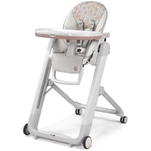 Стільчик для годування Peg-Perego Siesta Follow Me Aquarelle квіткова фантазія (IH03000002BL00A): Тип классический стульчик