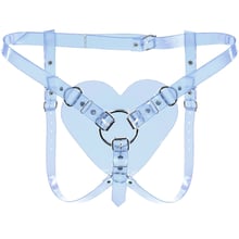 Трусики Серце для страпону Feral Feelings - Hearts Strap-on Belt Trasparent: undefined undefined