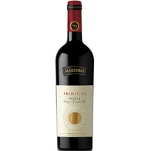 Вино Maestro "Primitivo" Puglia червоне 0.75 л (WHS8008900006797): Країна виробник Італія