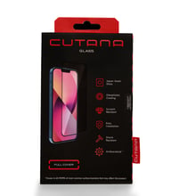 Защитное стекло для iPhone Cutana Tempered Glass Antibacterial Full Coverage Black for iPhone 15|16: Цвет черный