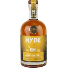 Виски Hyde №12 1893 Single Pot Still Irish Whiskey, 0.7л 46% (WHS5391528960675): Объем, л 0.7