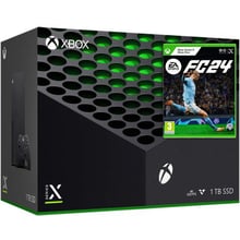 Ігрова приставка Microsoft Xbox Series X 1TB EA SPORTS FC 24 Bundle: Процесор Custom AMD Zen 2, 3.6 ГГц, 8 ядер