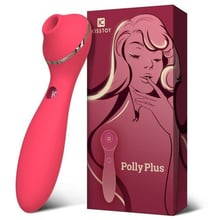 Вакуумный вибратор KisToy Polly Plus Red: Для кого Для женщин