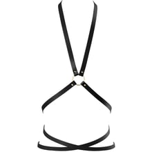 Портупея из экокожи Bijoux Indiscrets Maze – Multi-Way Body Harness Black: Для кого Для женщин