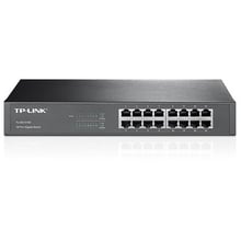 Сетевой коммутатор TP-LINK TL-SG1016D: Порты только Gigabit Ethernet (10/100/1000)