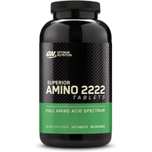 Амінокислота для спорту Optimum Nutrition Superior Amino 2222 320 Tablets//160 servings/ Unflavored: Тип комплексні