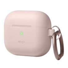 Чехол для наушников Elago Hang Silicone Case Sand Pink (EAP3HG-HANG-SPK) for Apple AirPods 3: Тип Чехол