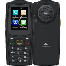 Мобильный телефон AGM M7 1/8Gb Black: Дисплей 2.4 IPS (240 х 320)