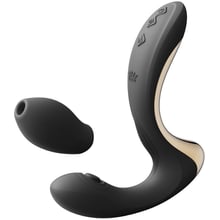 Вибратор-пульсатор с вакуумной насадкой Zalo – Talis G-Spot PulseWave Vibrator Obsidian Black: Для кого Для женщин