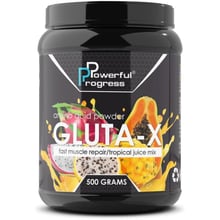 Амінокислота для спорту Powerful Progress Gluta Х 500 g /50 servings/ Tropical mix: Тип Глютамины