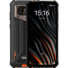 Смартфон Sigma mobile X-treme PQ55 Black-Orange (UA UCRF): Дисплей 6.53" IPS (1600x720) / Gorilla Glass 3