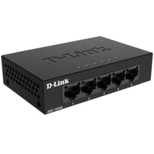 Мережевий комутатор D-Link DGS-1005D: Порти только Gigabit Ethernet (10/100/1000)