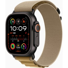 Apple Watch Ultra 2 GPS + Cellular 49mm Black Titanium Case with Tan Alpine Loop - Small UA: Размер 49mm