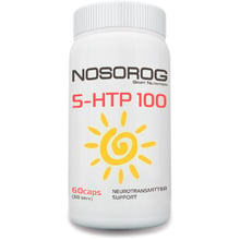 Амінокислота для спорту Nosorog Nutrition 5 HTP 100 60 capsules: Тип триптофан