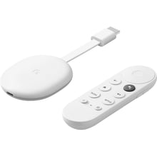 HD-медіаплеєр Google Chromecast 4K with Google TV Snow (GA01919)