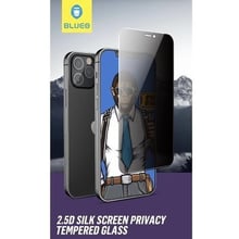 Захисне скло для iPhone Blueo Tempered Glass Silk Narrow Border 2.5D Privacy Black for iPhone 15: Колір чорний