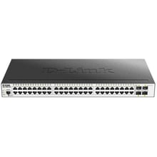 Сетевой коммутатор D-Link DGS-3000-52L: Порты только Gigabit Ethernet (10/100/1000)