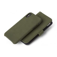 Чохол для iPhone Decoded Leather Wallet 2-in-1 Green (D8IPOXWC7ON) for iPhone X/iPhone Xs: Колір зелений