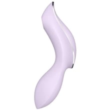 Вакуумный стимулятор с вибрацией Satisfyer Curvy Trinity 2 Violet: Для кого Для женщин