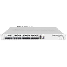 Маршрутизатор Wi-Fi Mikrotik Cloud Router Switch (CRS317-1G-16S+RM): Порти комбинированный