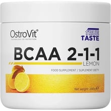 Амінокислота для спорту OstroVit BCAA 2-1-1 200 g /20 servings/ Lemon: Тип BCAA