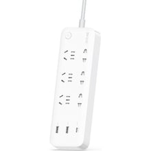 Подовжувач Xiaomi ZMI Power Strip CPX01 (6 розеток + 2 USB-port + 1 USB-C port 65W) White: undefined undefined